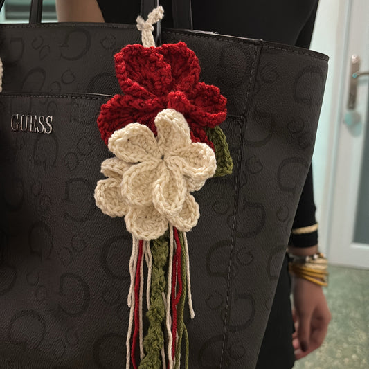 Crochet Flower Charm