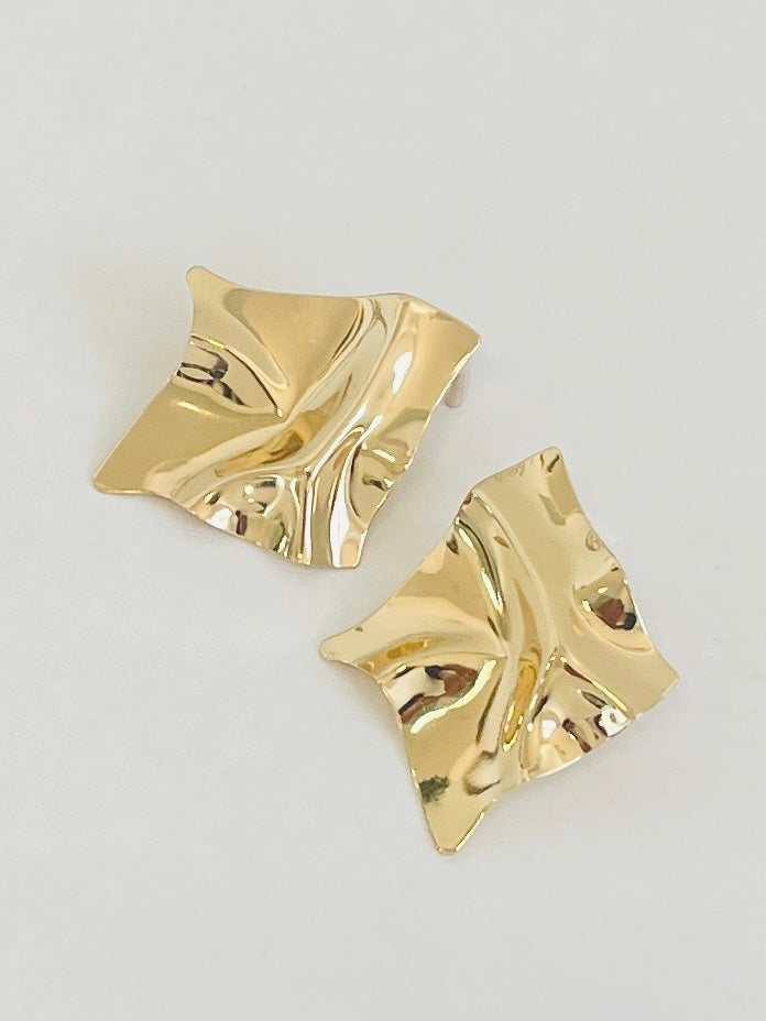 Silver and Gold plated earrings