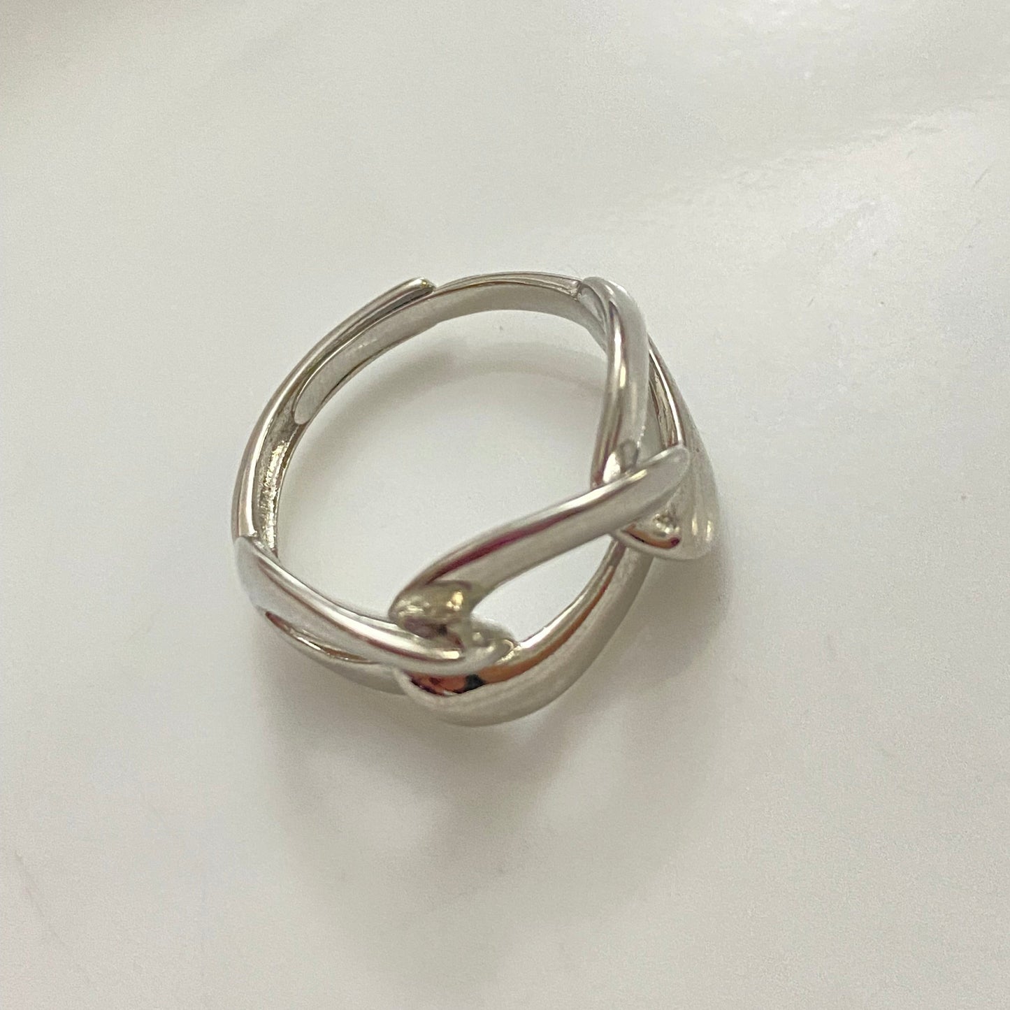 Gold and silver rings