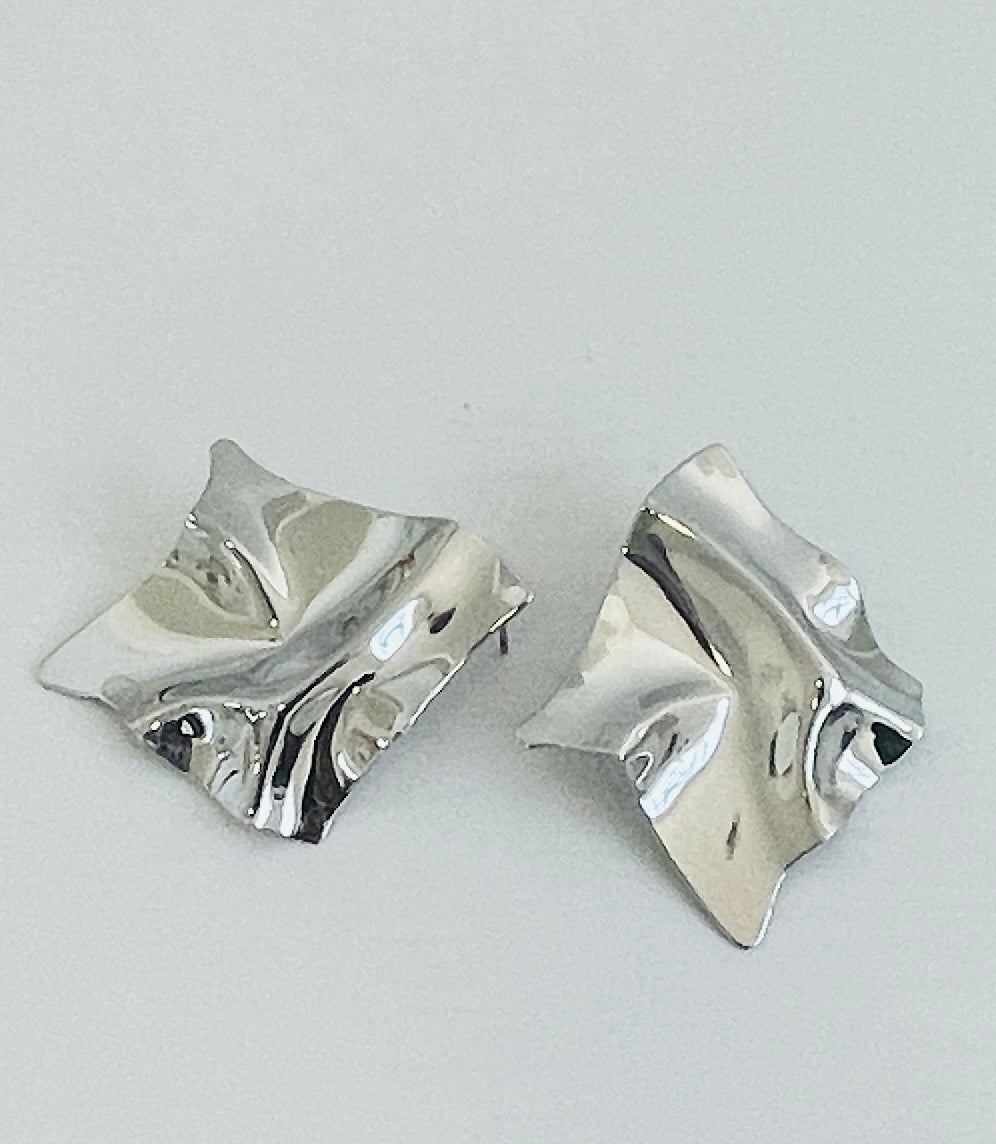 Silver and Gold plated earrings