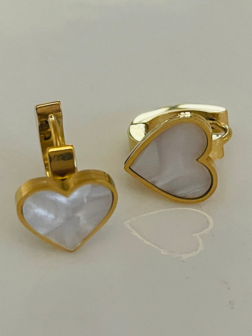 Little heart earrings