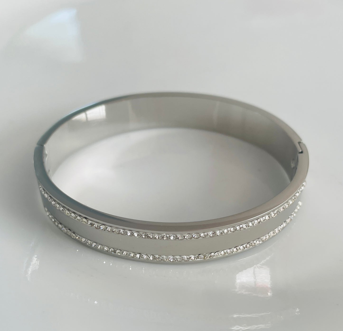 Rhinestone bangle