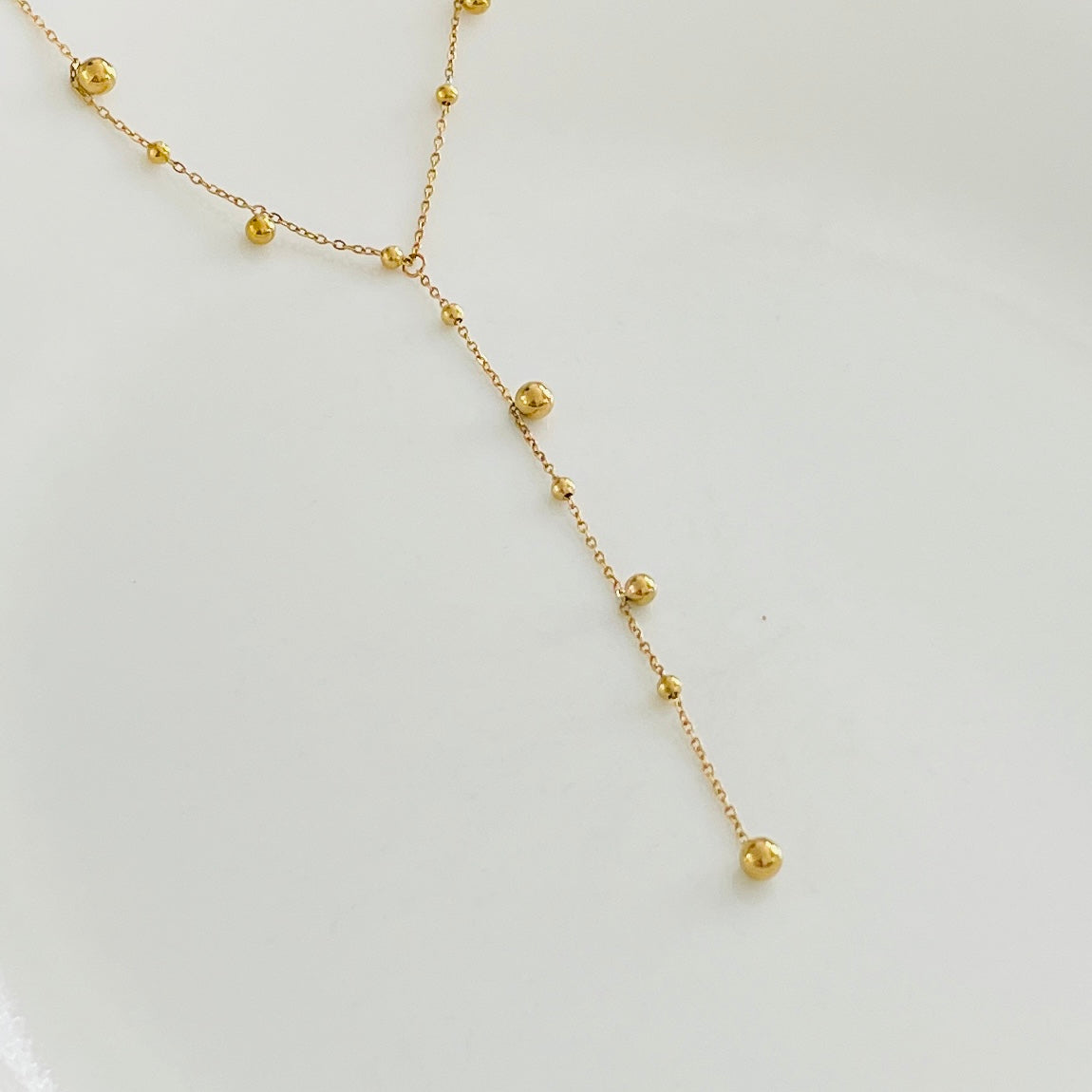 Gold Dot necklace