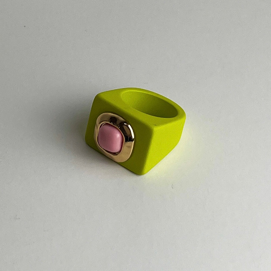 Girly Acrylic Rings