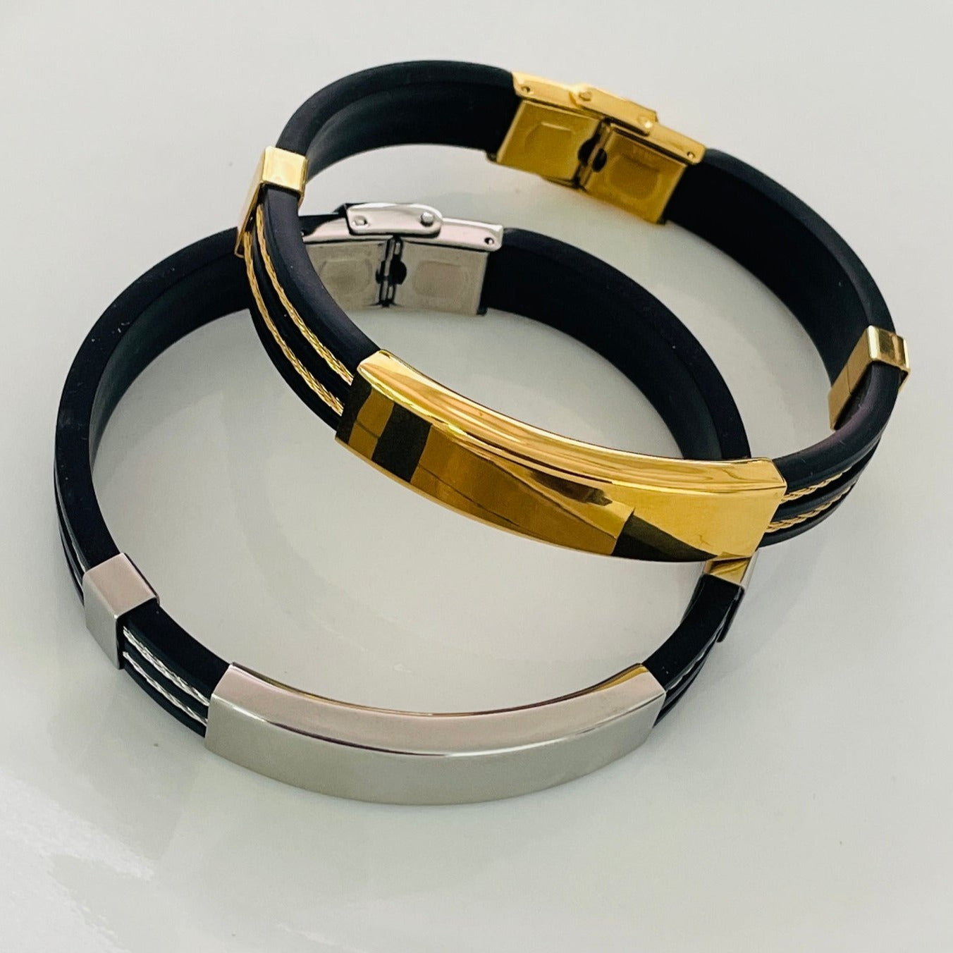Extreme gold or silver bracelet