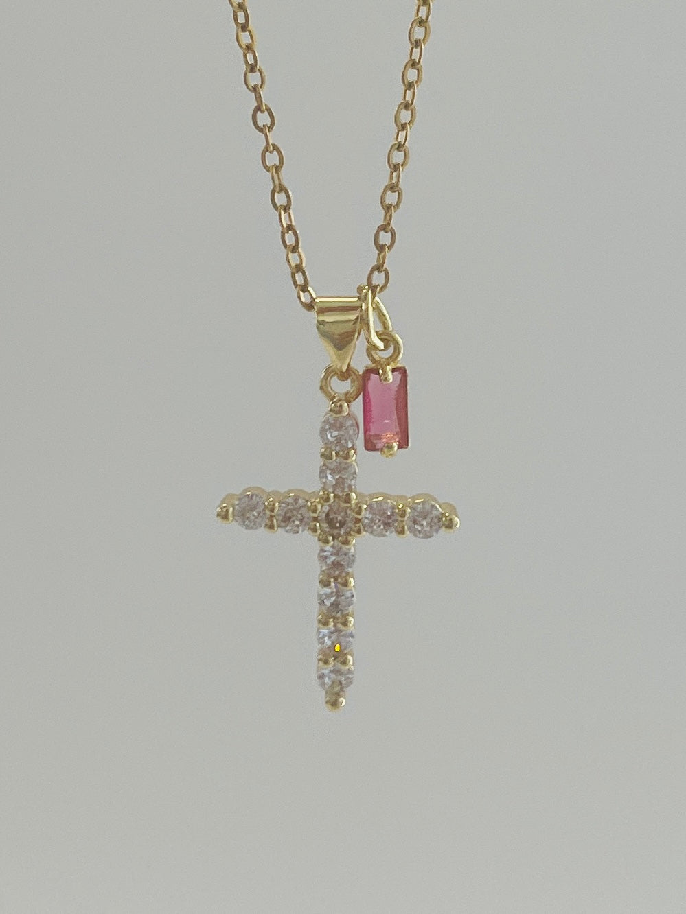 Divine cross necklace