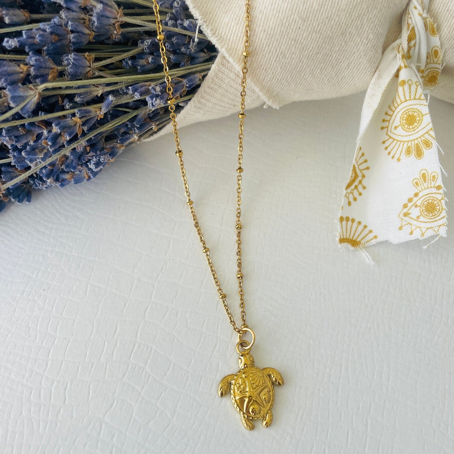 Save our turtle necklace