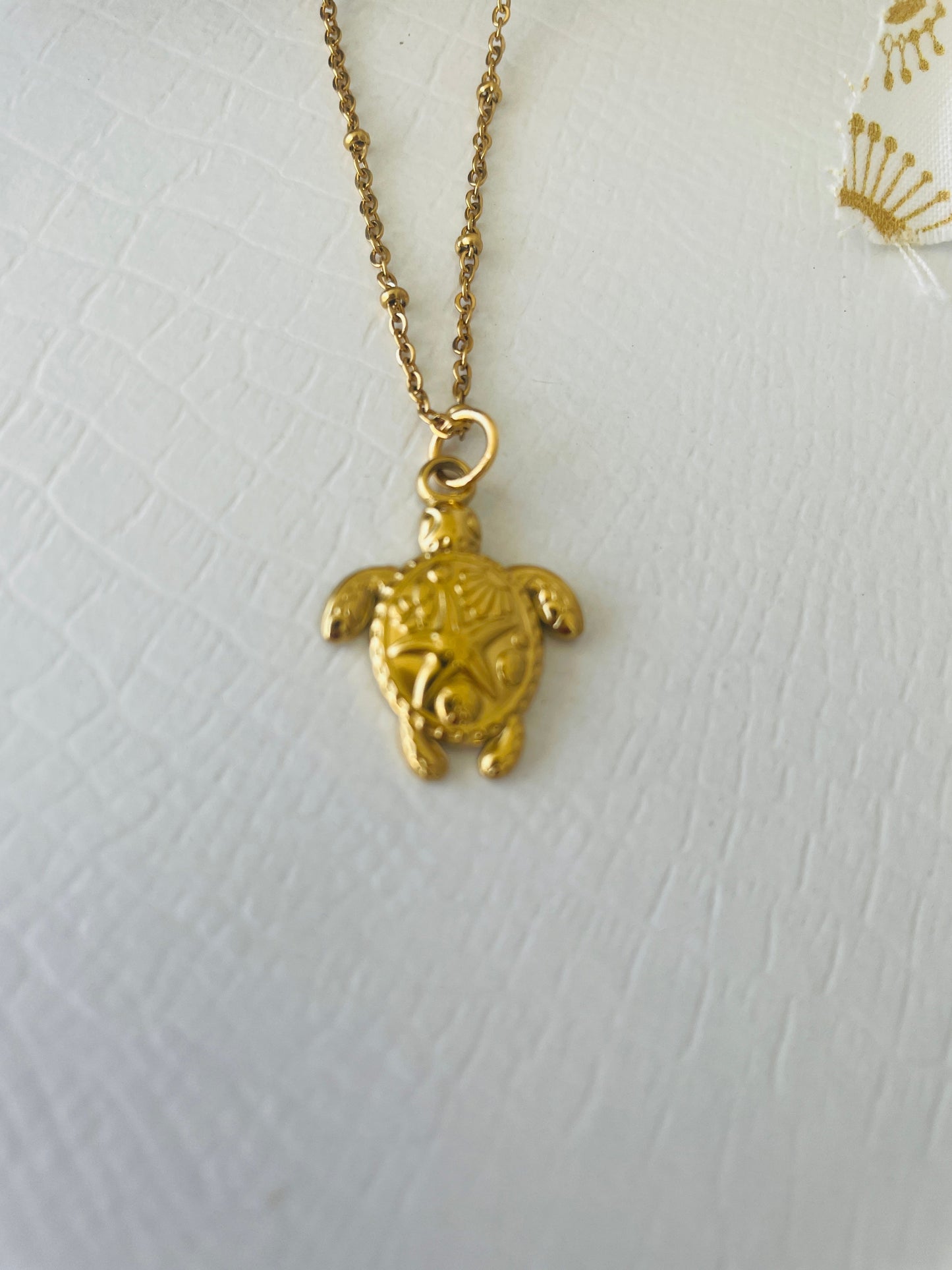 Save our turtle necklace