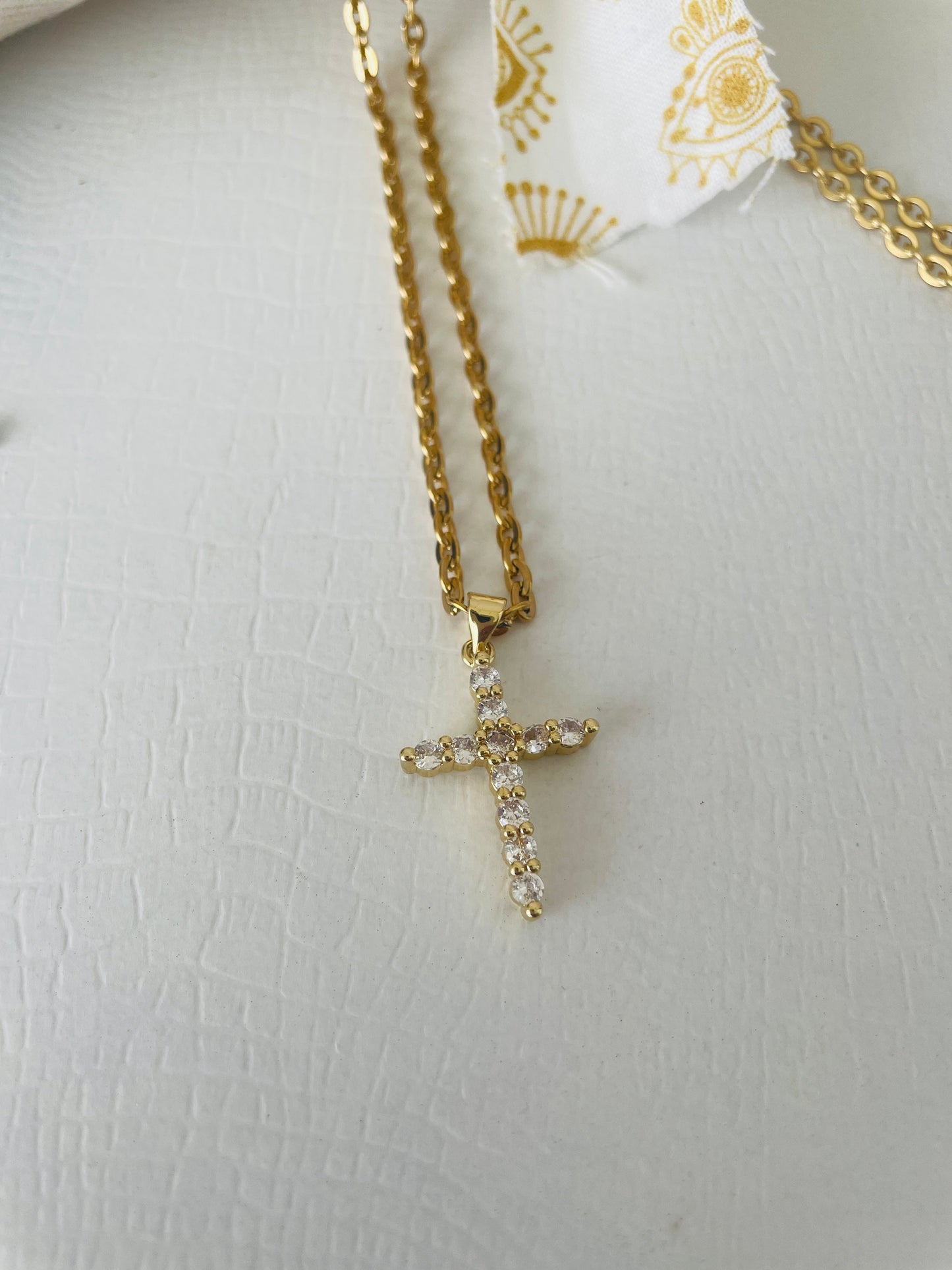 For the boys cross necklace