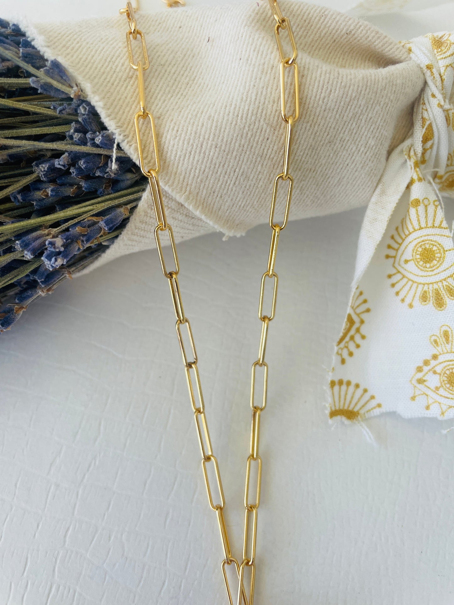 See the sunflower necklace