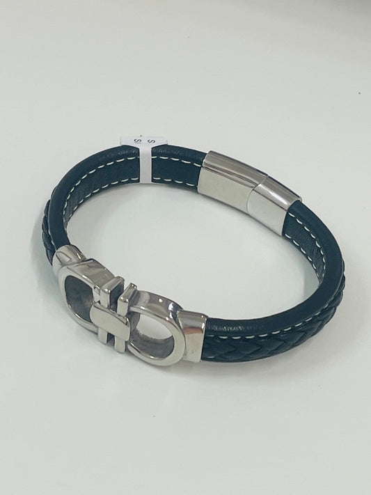 Black SS men bracelet