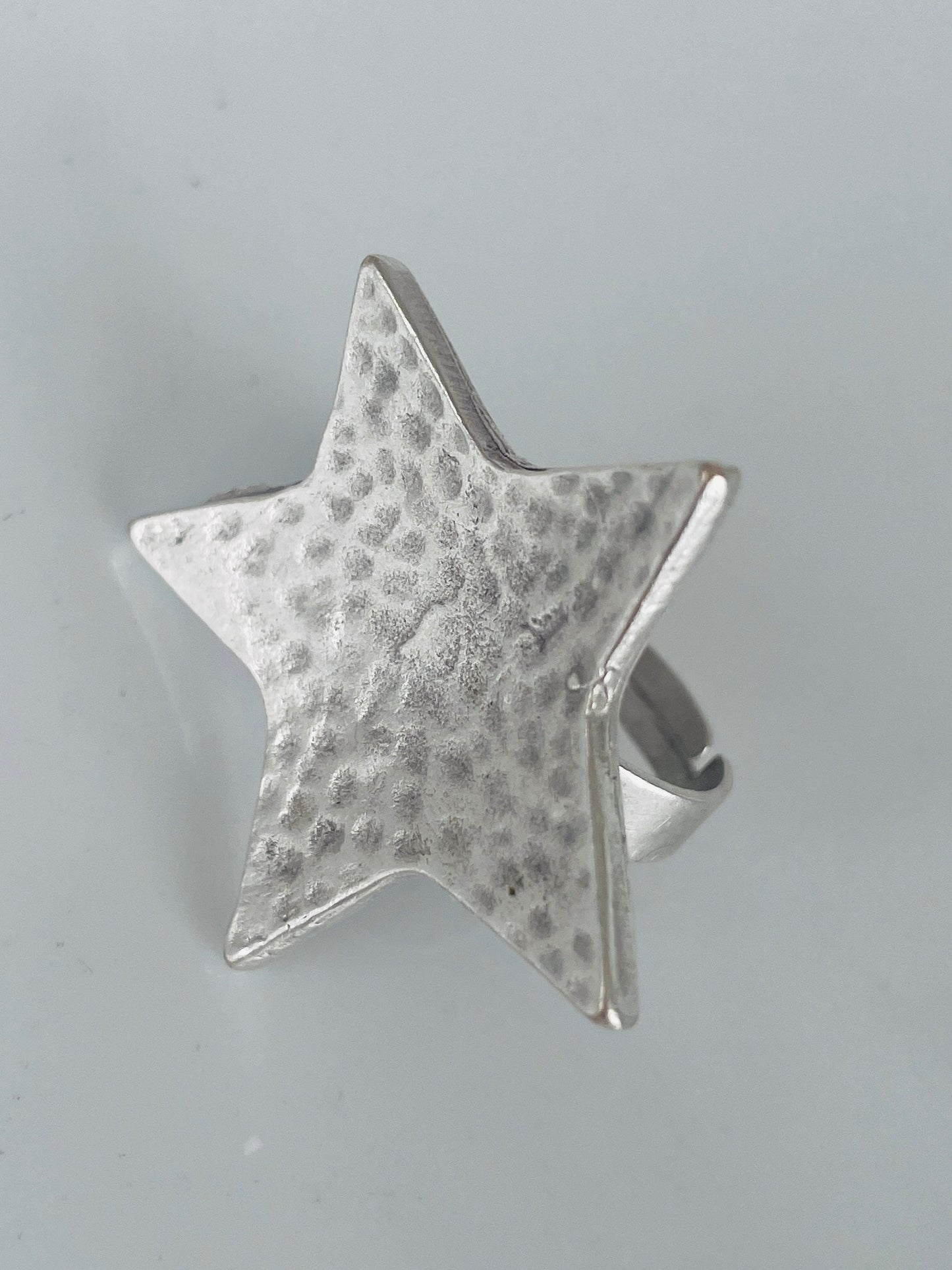 CA Silver Star Ring