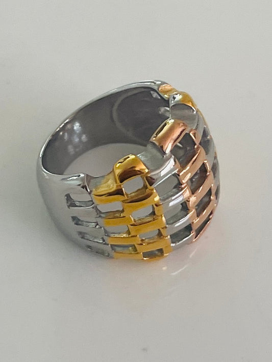 Checkers  3 tone ring